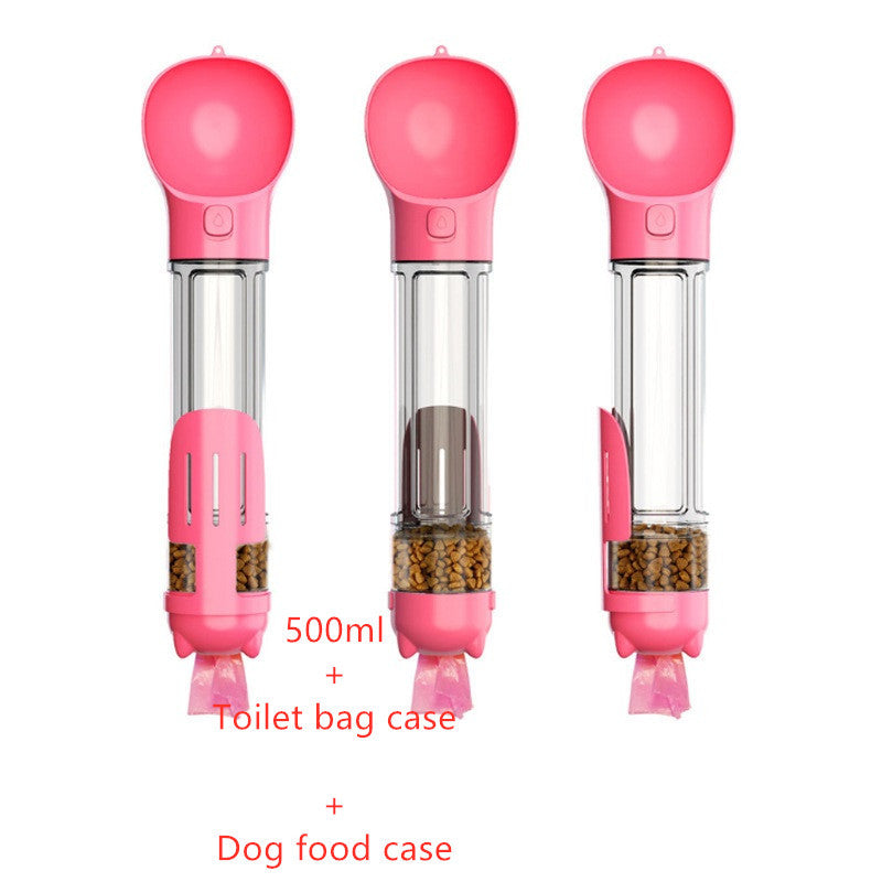3-in-1 Dog Water Bottle