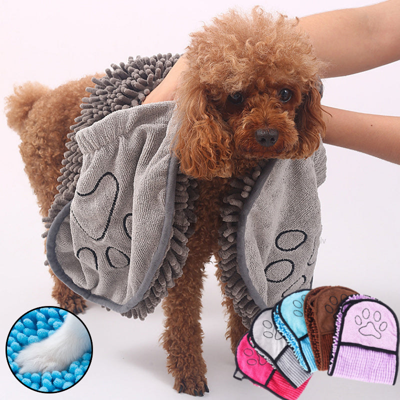 Super Absorbent Microfiber Pet Bath Towel