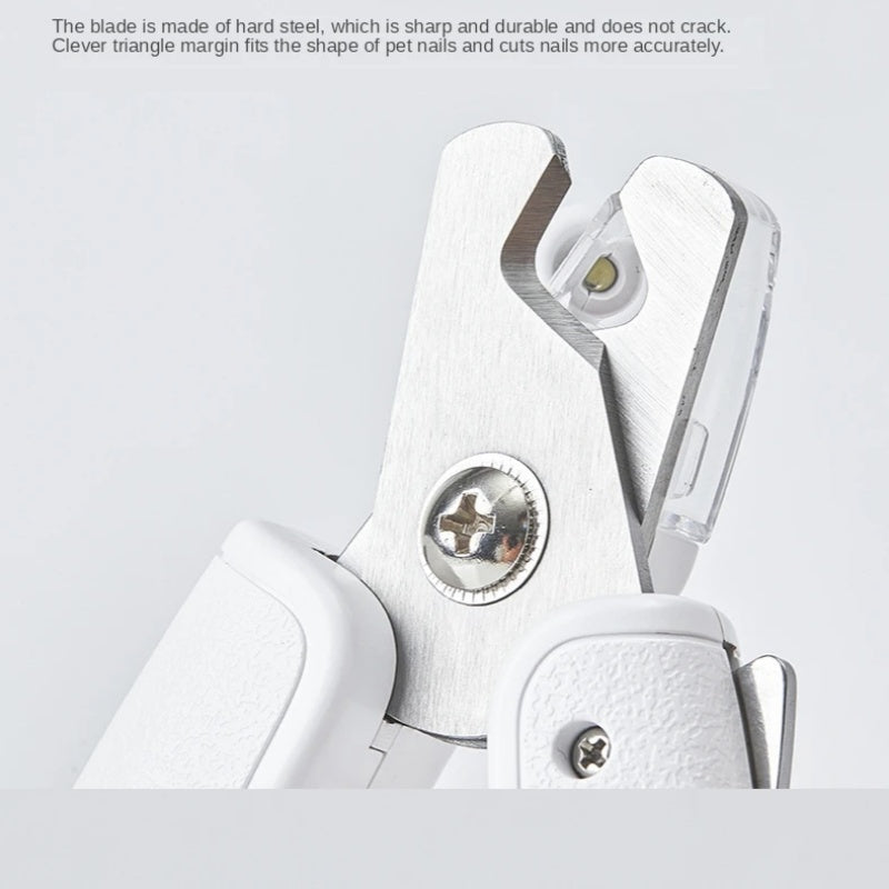 LED Pet Nail Clipper with Safety Guard