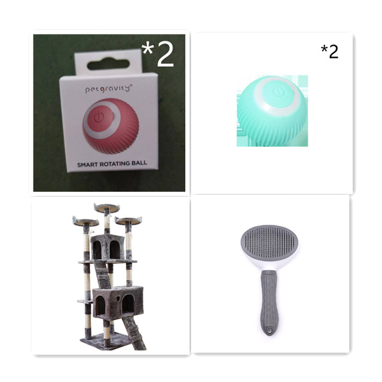 Automatic Rolling Cat Toy Ball